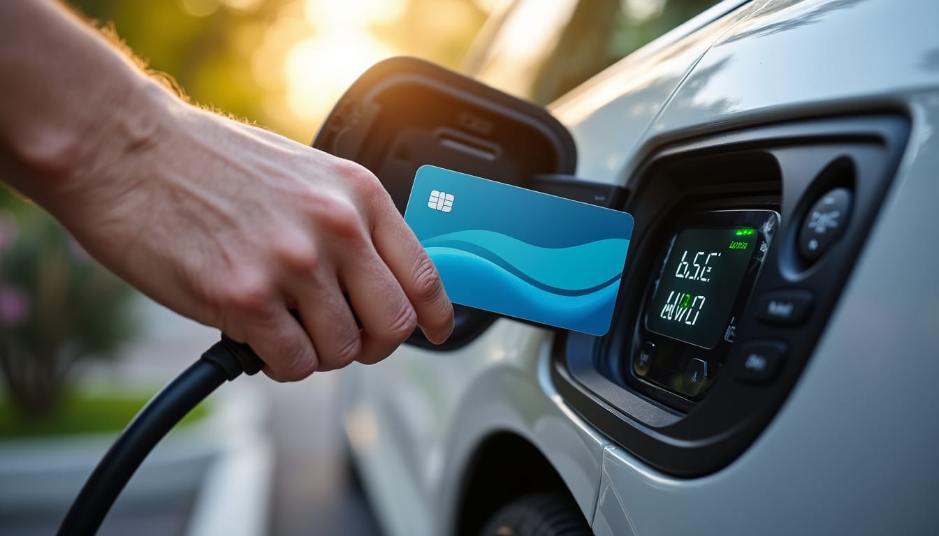 Illustration: Comprendre le fonctionnement essentiel d’une carte de recharge pour voitures électriques
