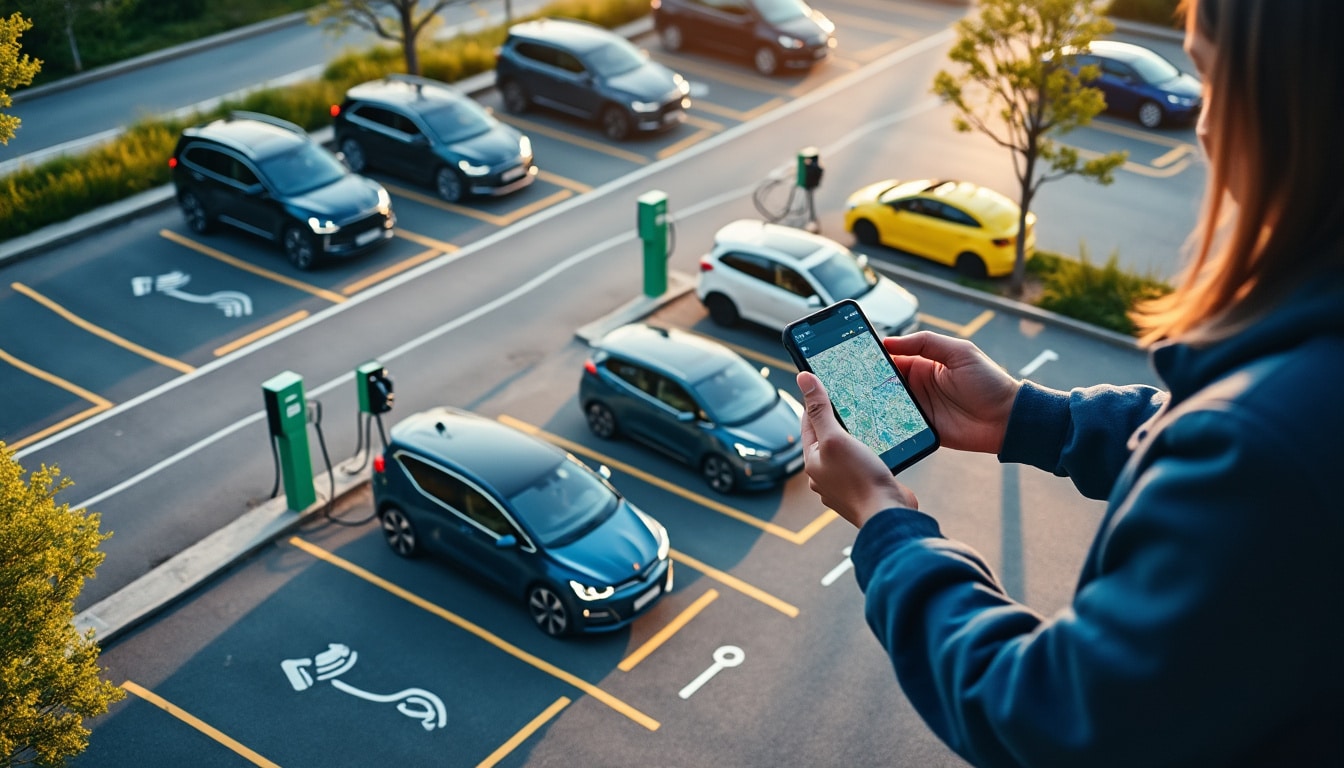 Carte des bornes de recharge véhicule électrique : localisez et planifiez