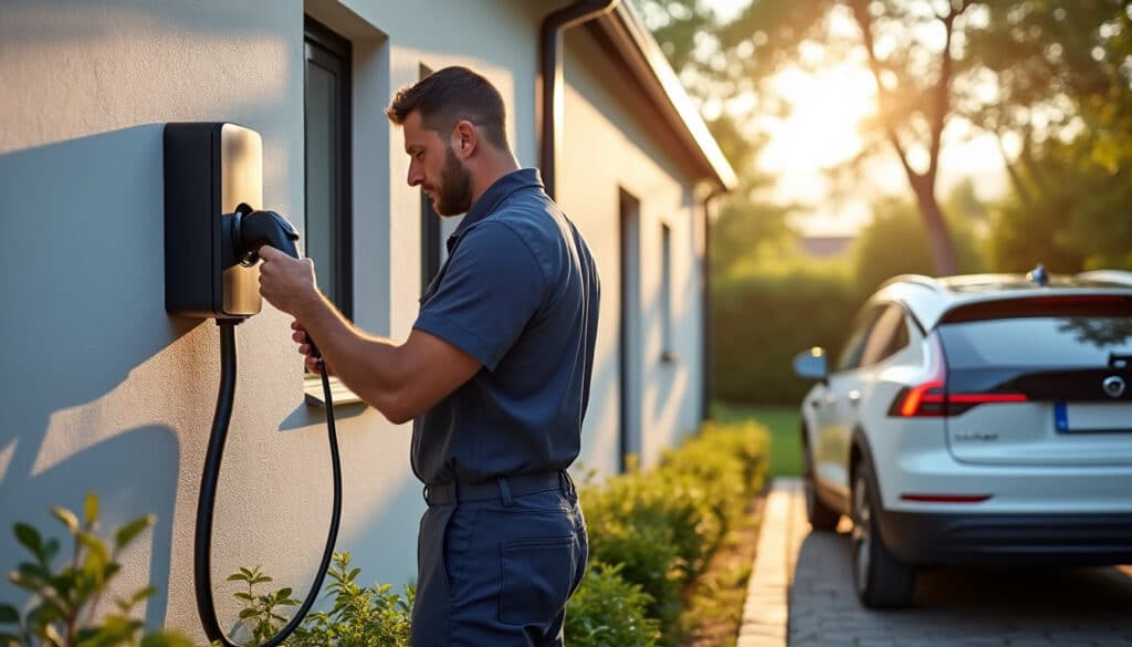 Installation de borne de recharge voiture électrique : guide complet