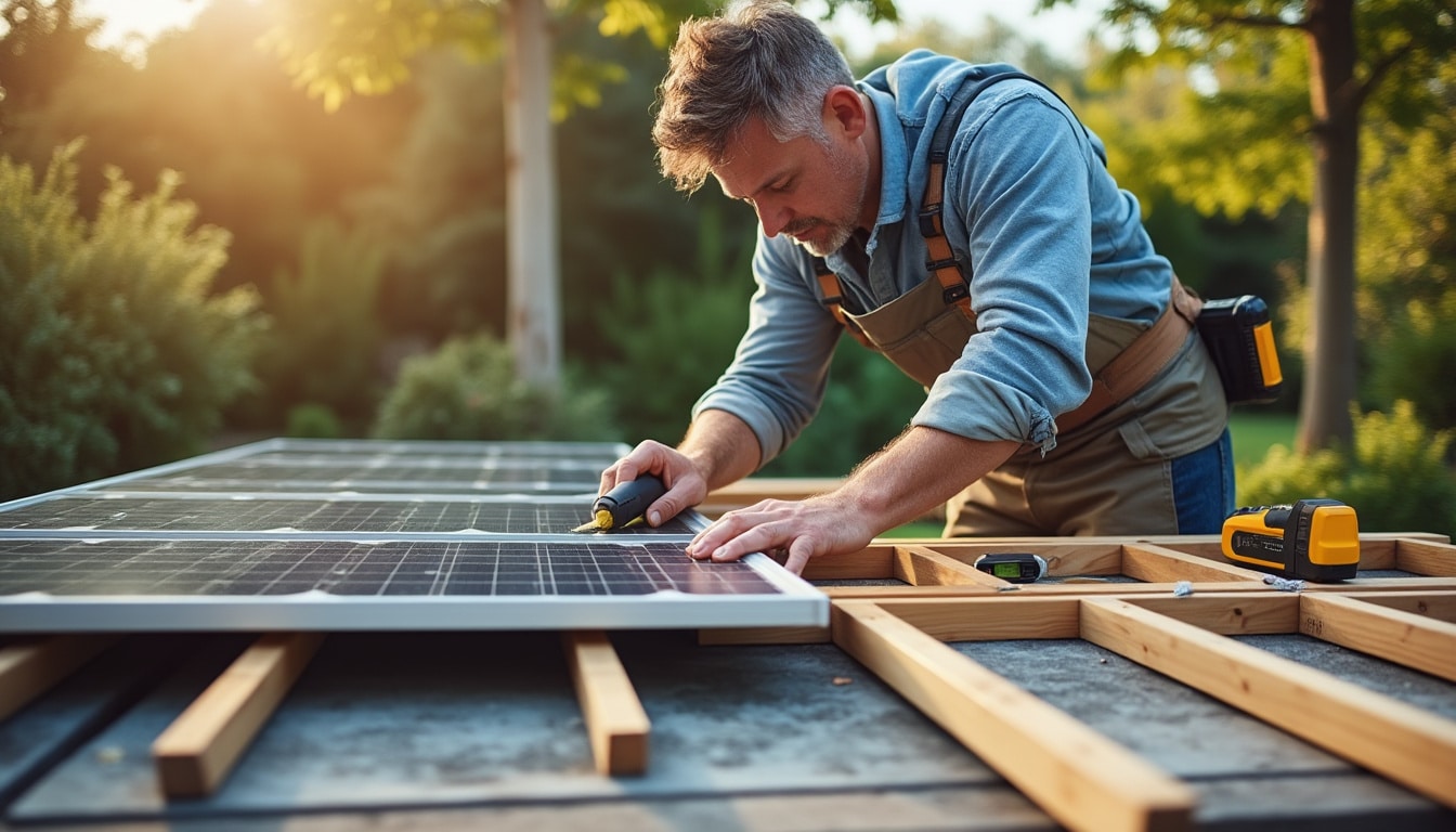 Fabriquer un support pour panneau solaire : guide pratique