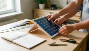 Construire une maquette de panneau solaire éducative
