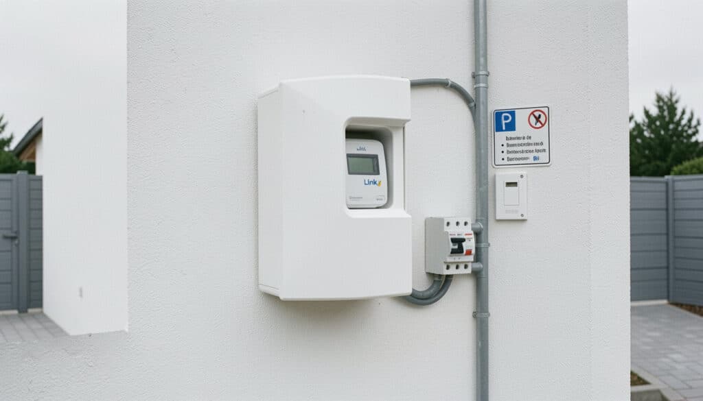 Coffret de compteur Linky extérieur : règles et vérifs