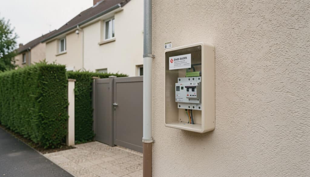 Coffret de coupure Enedis : rôle, emplacement et délais