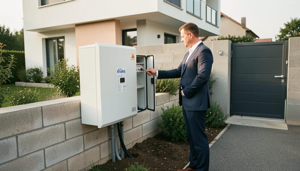 Coffret Enedis en limite de propriété : rôle et pose