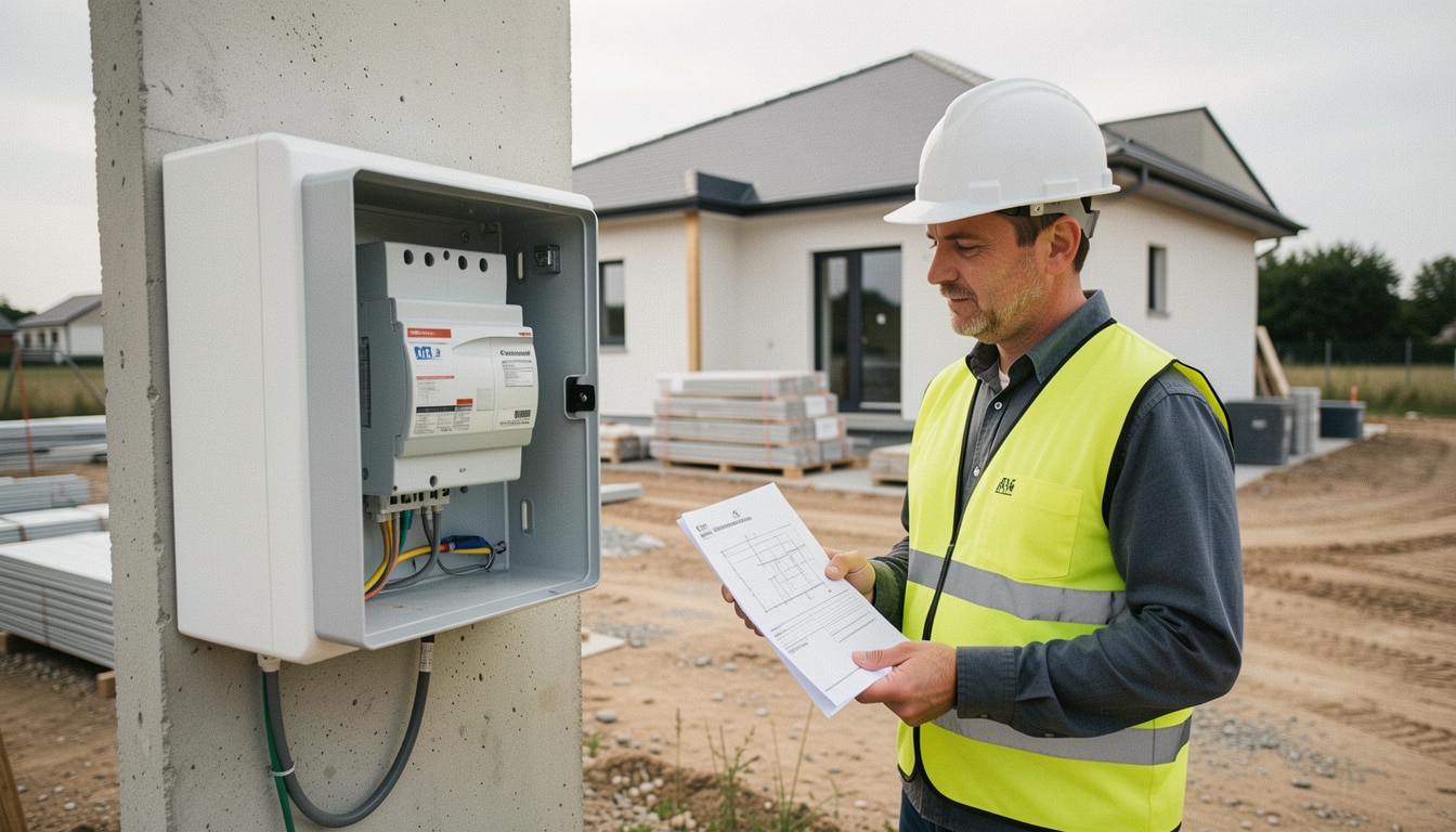 Compteur de chantier : prix, délais et démarches
