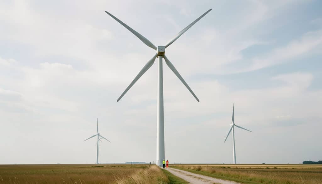 Dimensions des éoliennes: hauteur, pales et rotor