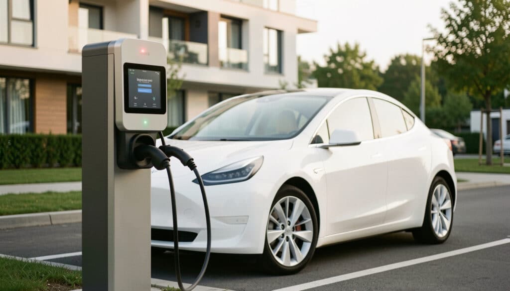 Comment fonctionne une borne de recharge électrique