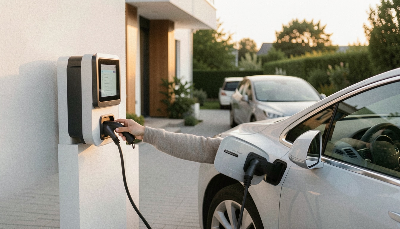 Recharge des voitures électriques au quotidien
